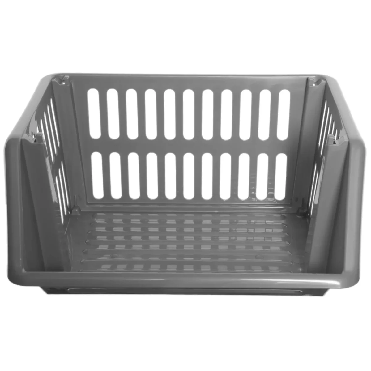 Whitefurze Silver Vegetable Rack 36x35x18cm - Image 1