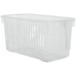 Whitefurze 28cm Clear Caddy Basket