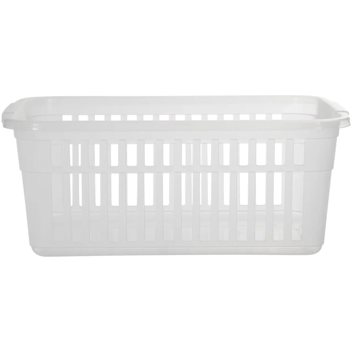 Whitefurze Clear Handy Basket 45x31x18cm - Image 1
