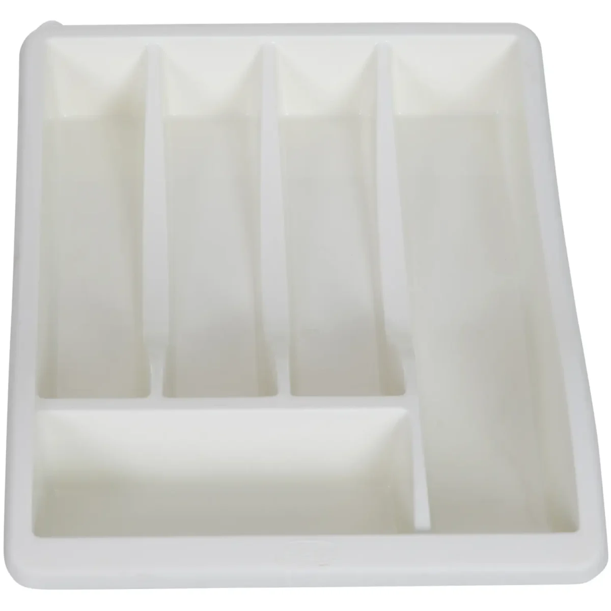 Whitefurze Cream Cutlery Tray 38x29x6cm - Image 1