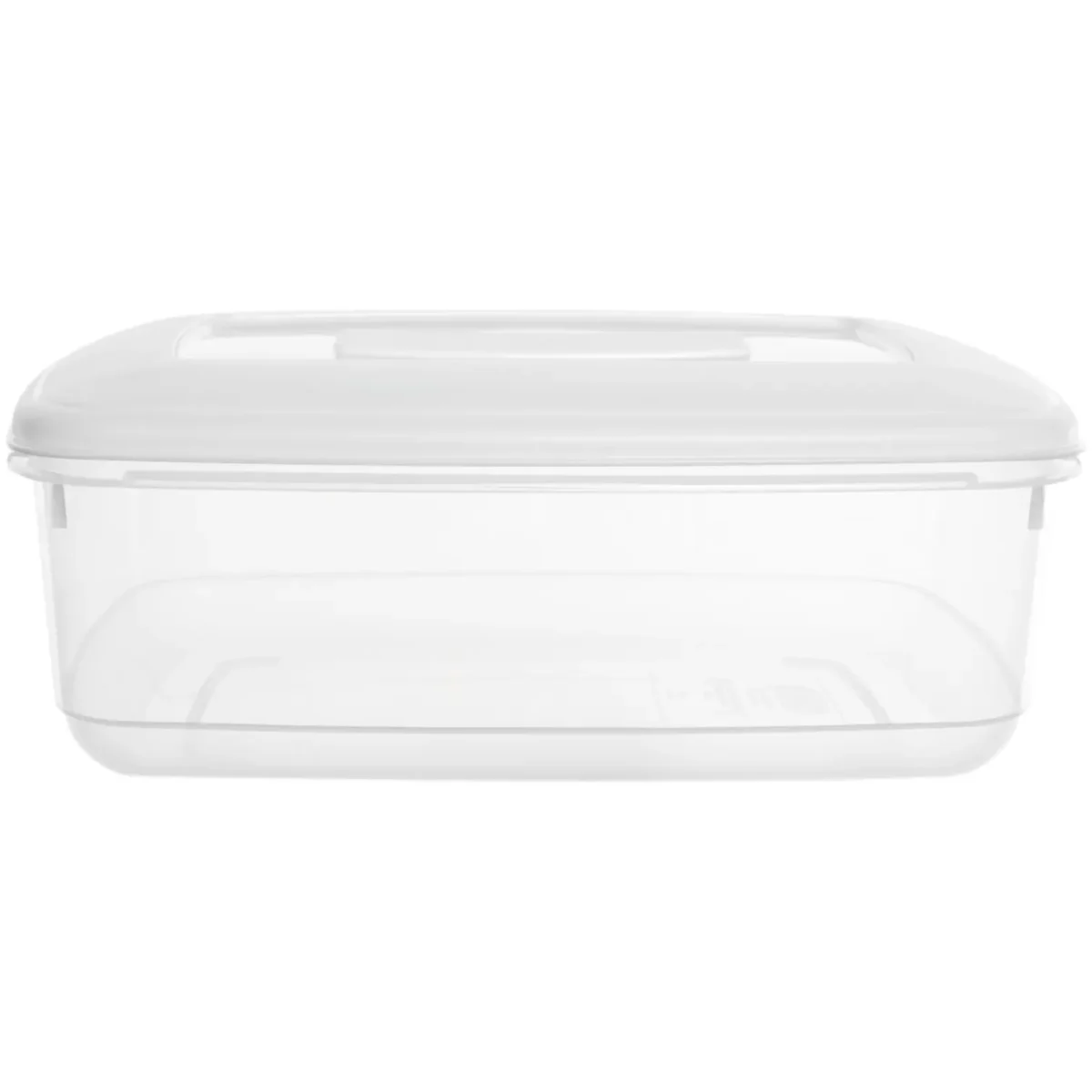 Whitefurze Rectangular Food Storage Box 3Ltr 26x18x9cm - Image 1