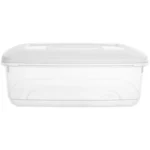 Whitefurze Rectangular Food Storage Box 3Ltr 26x18x9cm