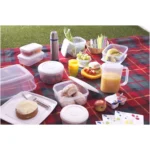 Whitefurze Round Food Storage Box 0.5Ltr 13x7cm - Image 2