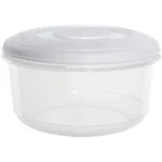 Whitefurze Round Food Storage Box 1Ltr 49.5x36cm