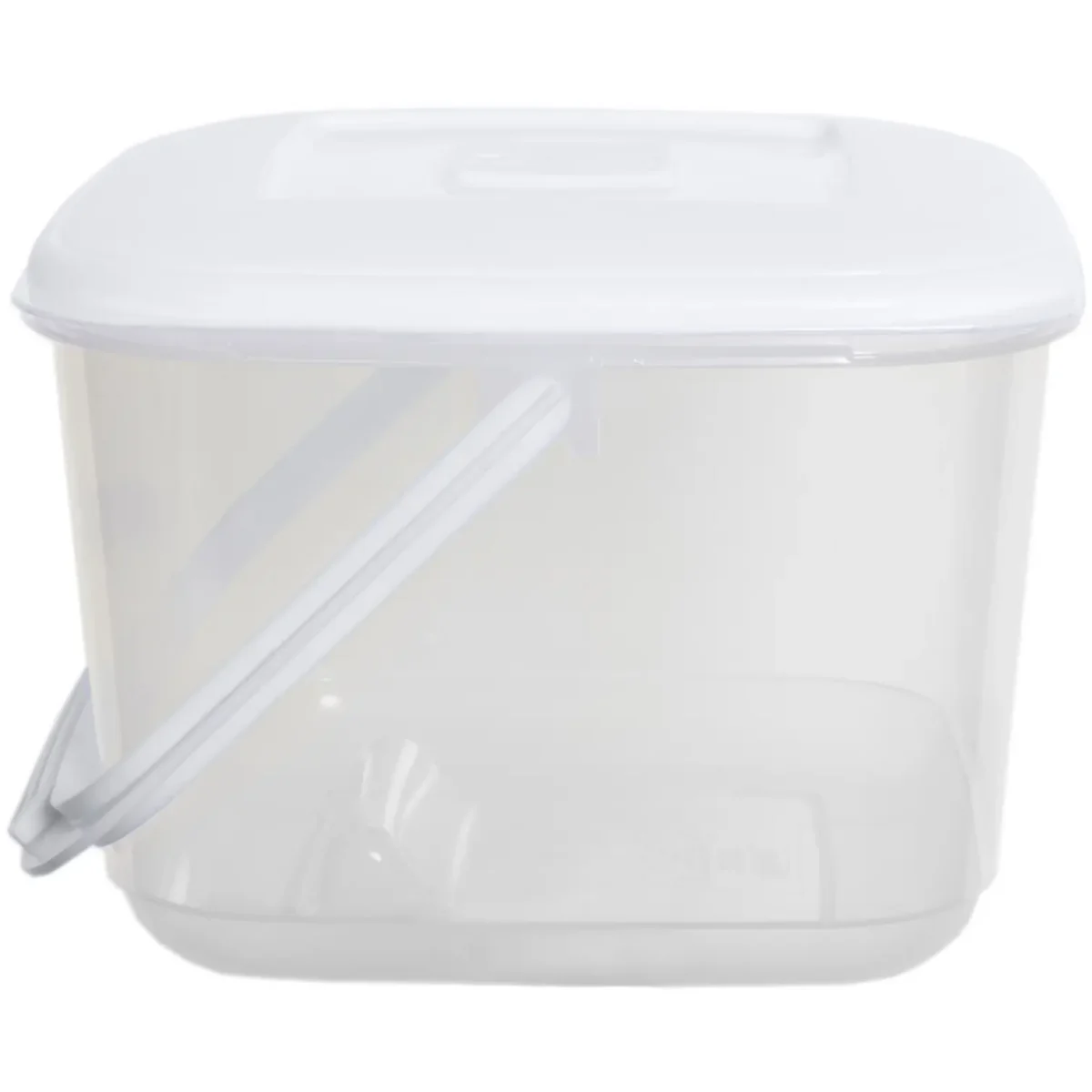 Whitefurze Canister with Handle 6Ltr 17x23cm - Image 1