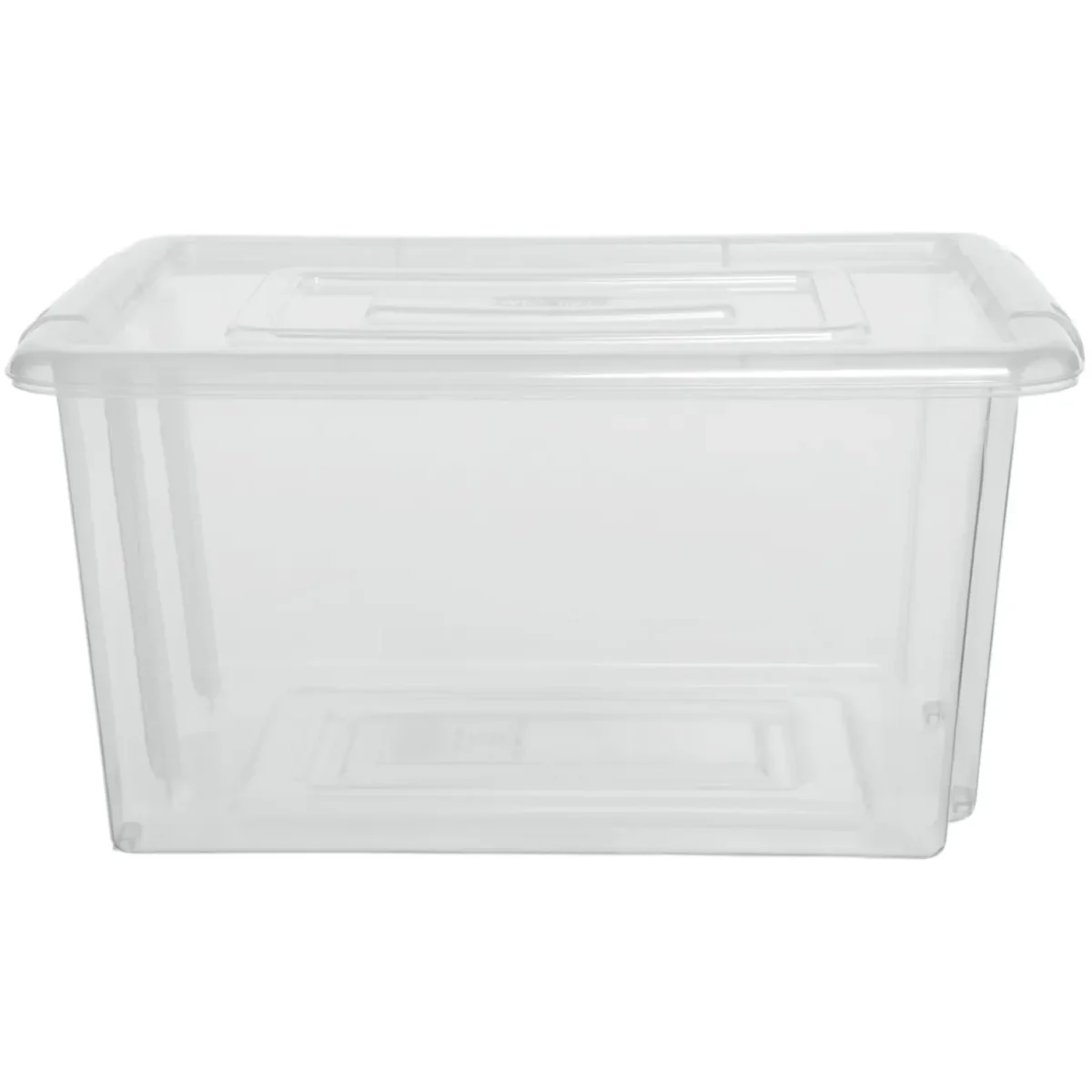 Whitefurze Mini Natural Storage Box without lid - Image 1