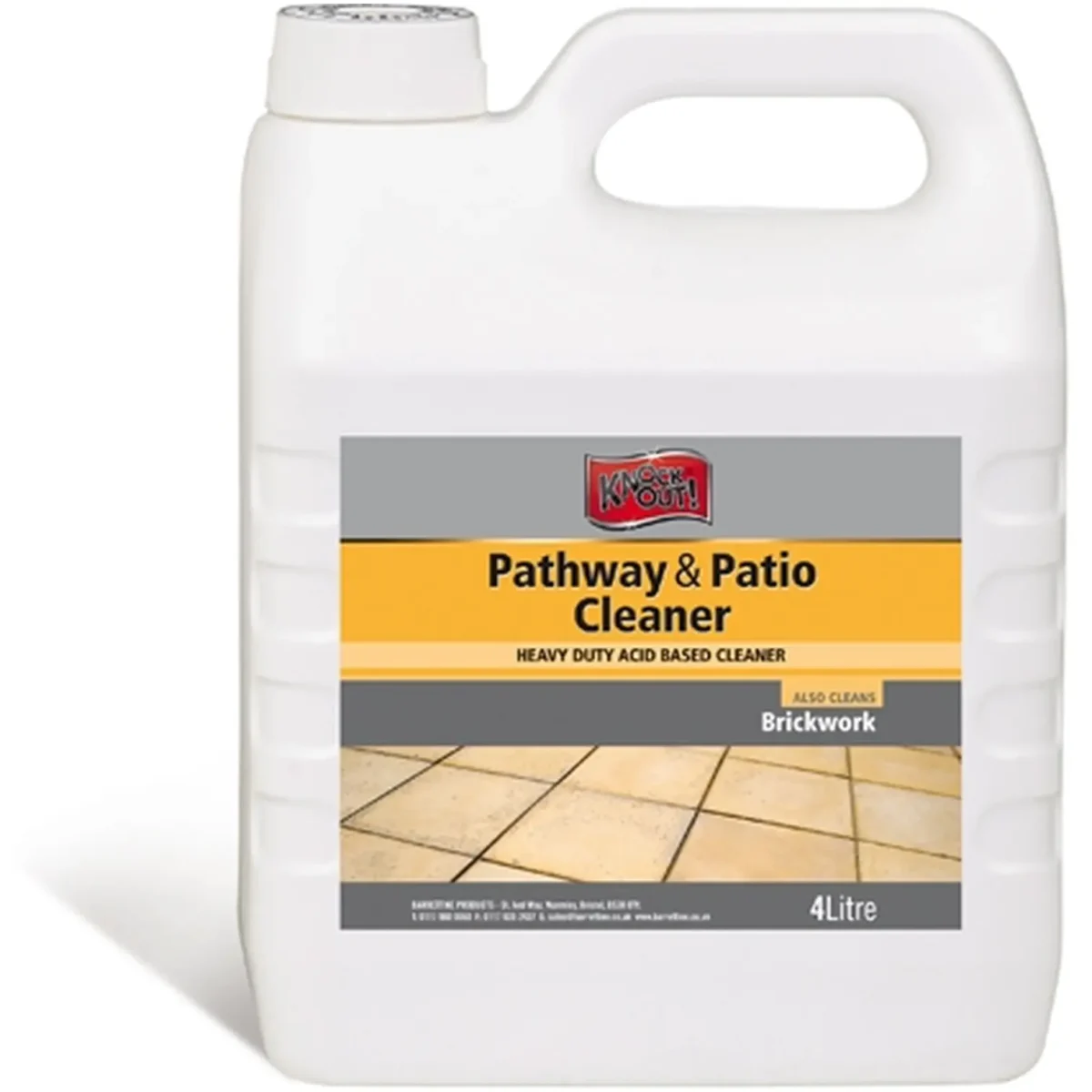 Knock Out Patio & Path Cleaner 4Lt - Image 1