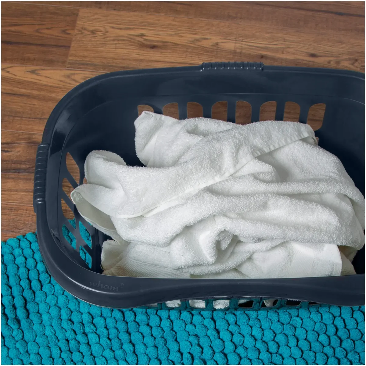Wham Casa Hipster Laundry Basket Navy - Image 4