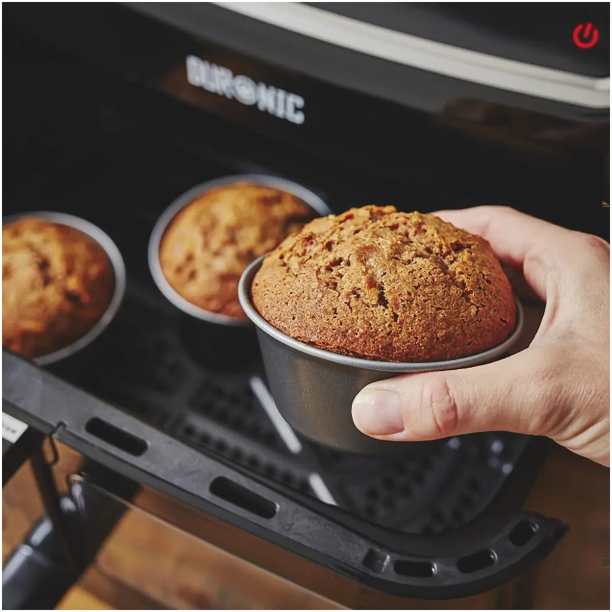 Betterware Air Fry Bakeware Round 9cm Deep Tin 4 Pack - Image 2