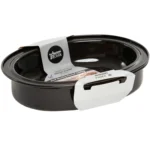 Wham Enamel Oval Covered Roaster Black 33.3cm x 24cm x 12cm