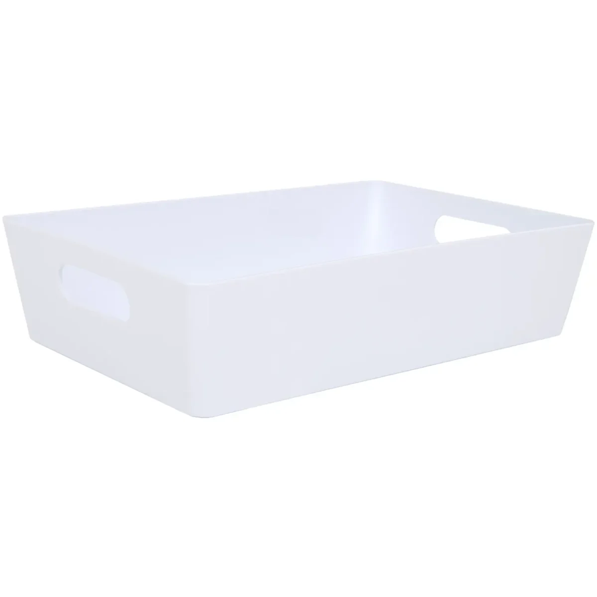 Studio Basket White 17x25x6cm - Image 1