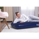 Bestway Flocked Single Airbed 185 x 76 x 22cm - Image 5