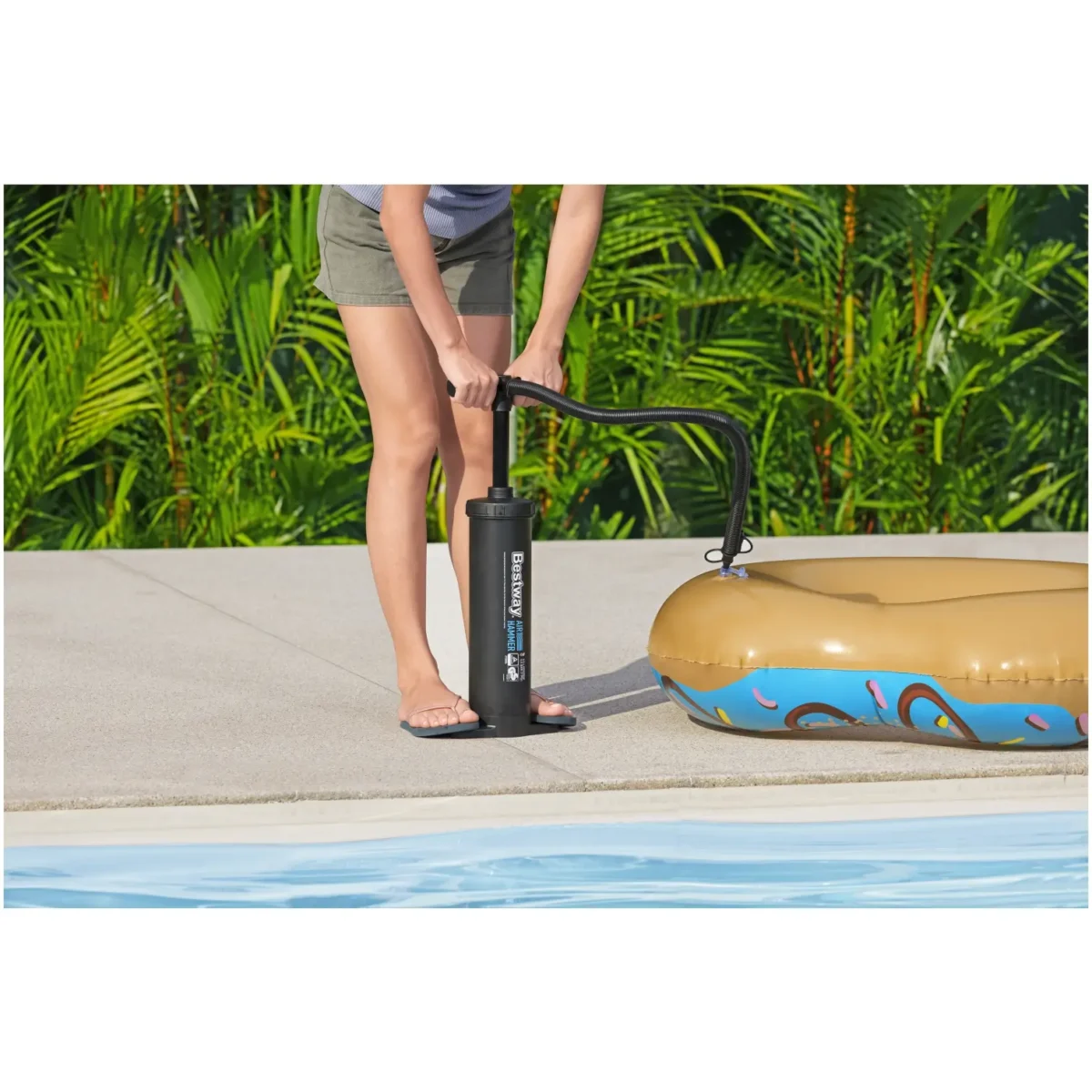 Bestway Air Hammer Double Action 3.5 Litre Pump - Image 7
