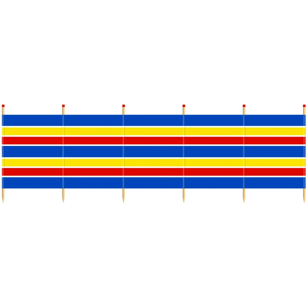 Bestway 6 Pole Traditional Windbreak - Image 1