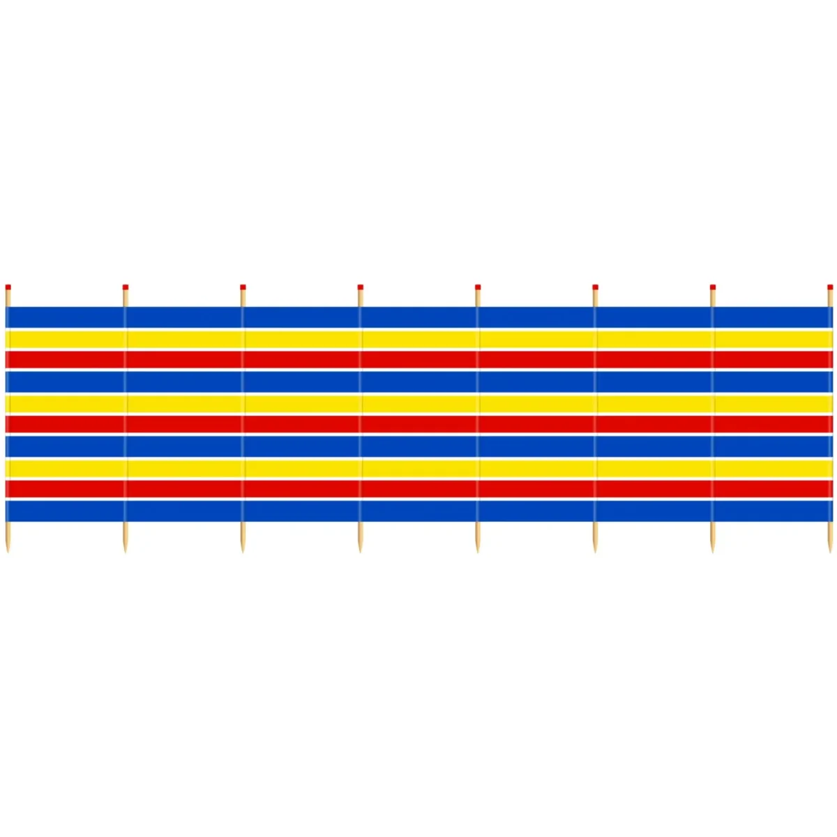 8 Pole Traditional Windbreak - Image 1