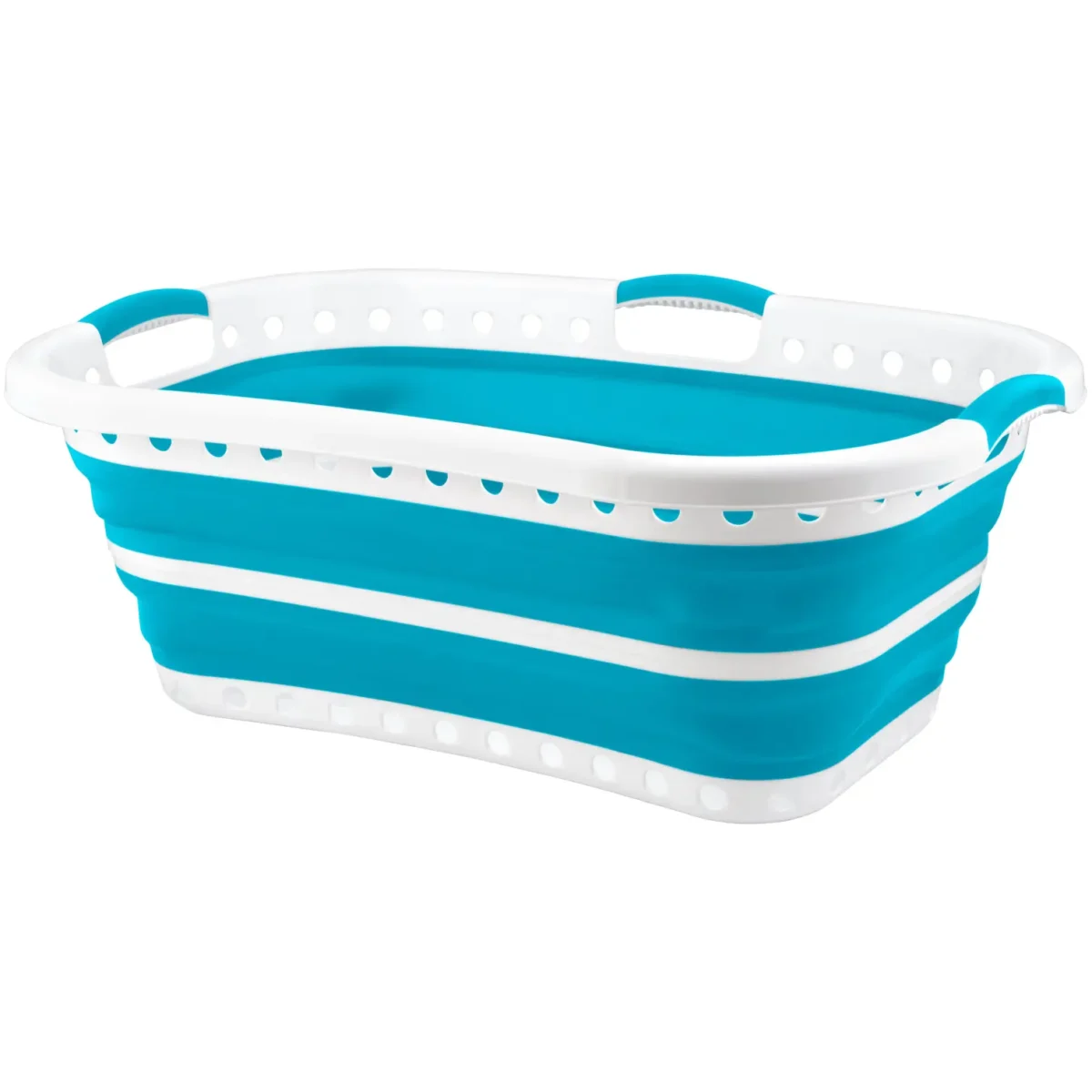 Zoom Collapsible Laundry Basket 37 Litre Capacity - Image 2