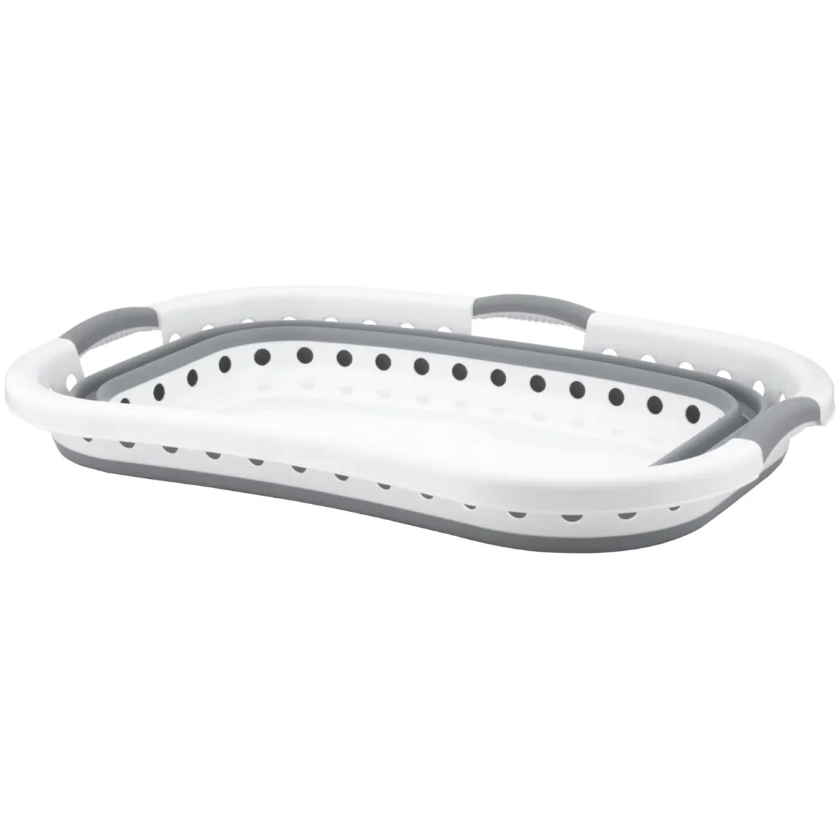 Zoom Collapsible Laundry Basket 37 Litre Capacity - Image 3
