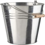 Dlux Galvanised Metal Bucket 12 Litre Capacity